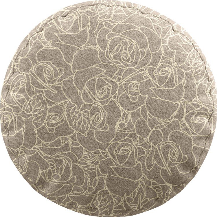 Подушка круглая Cortin «Очарование роз»